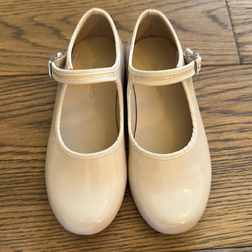 ELEPHANTITO Patent Nude Dress Shoe